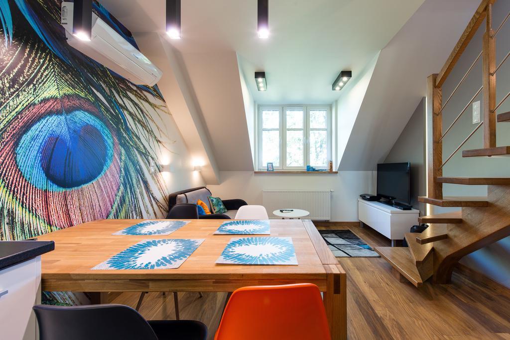 Apartment in Podgórze Krakau Zimmer foto