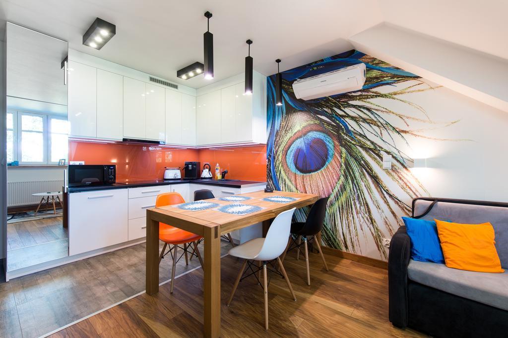 Apartment in Podgórze Krakau Zimmer foto